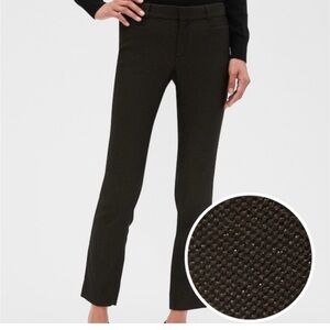 Banana Factory Sloane Shine Jacquard Slim Ankle Pant - 14